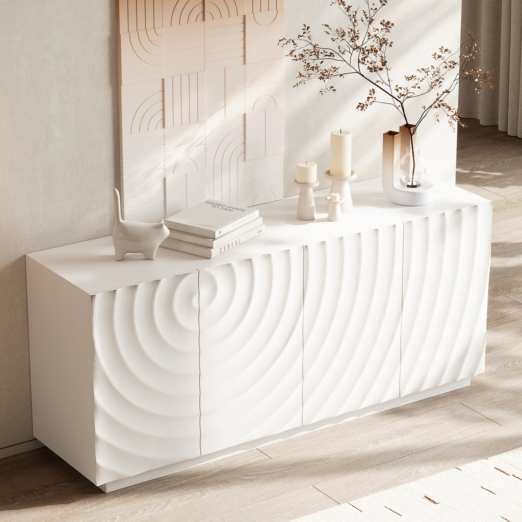 Buffet Cabinet with Storage - Modern Accent Sideboard