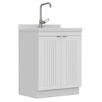 Murphy All-In-One 28-Inch Laundry Utility Sink and Cabinet