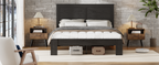 Full Size Wood Platform Bed Frame