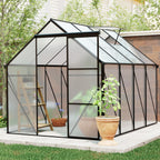 6x8 FT Polycarbonate Greenhouse