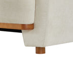Flow 79 in. Modern Upholstered Chenille Sofa