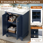 24 Inch Modern Bathroom Vanity Cabinet