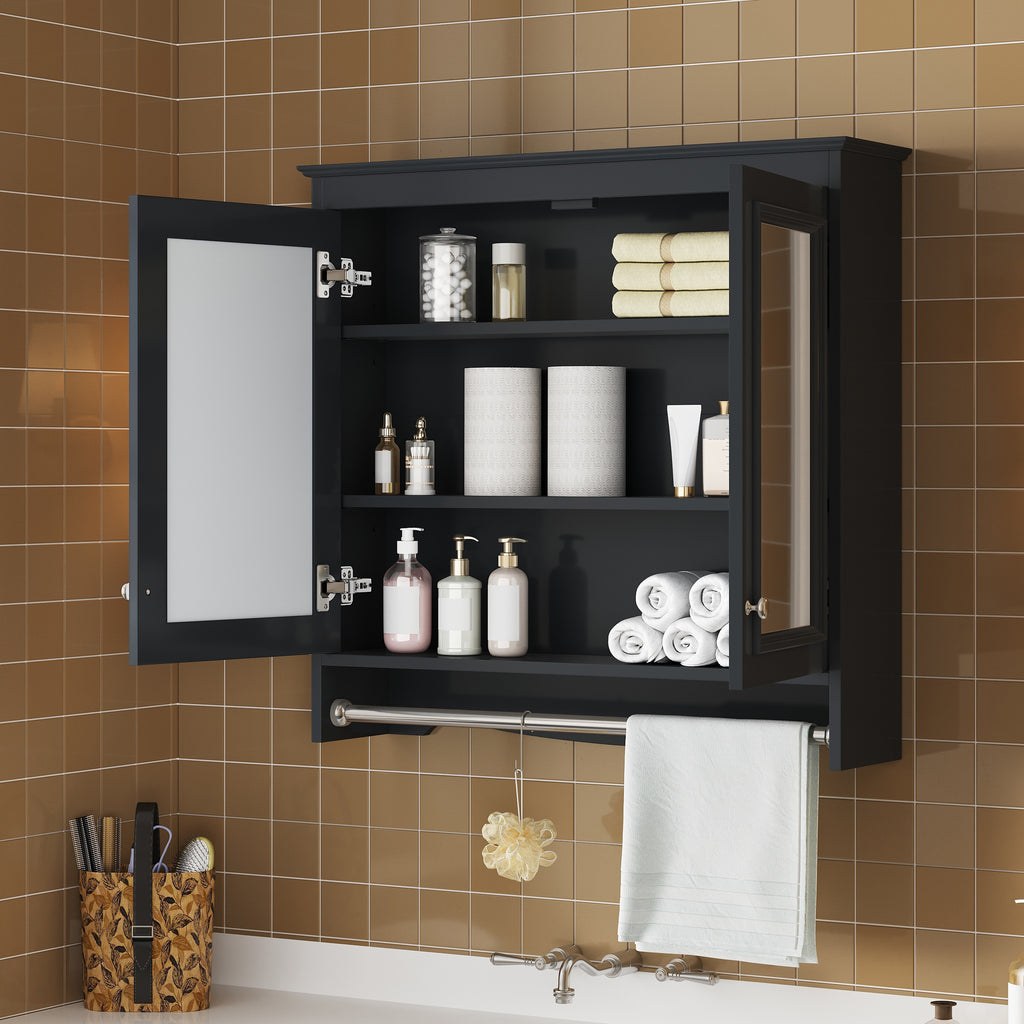 3-in-1 Bathroom Mirror Cabinet
