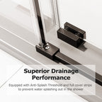 Frameless Single Sliding Shower Doors
