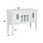 Elizaveta Faux Crystal Diamonds Sideboard