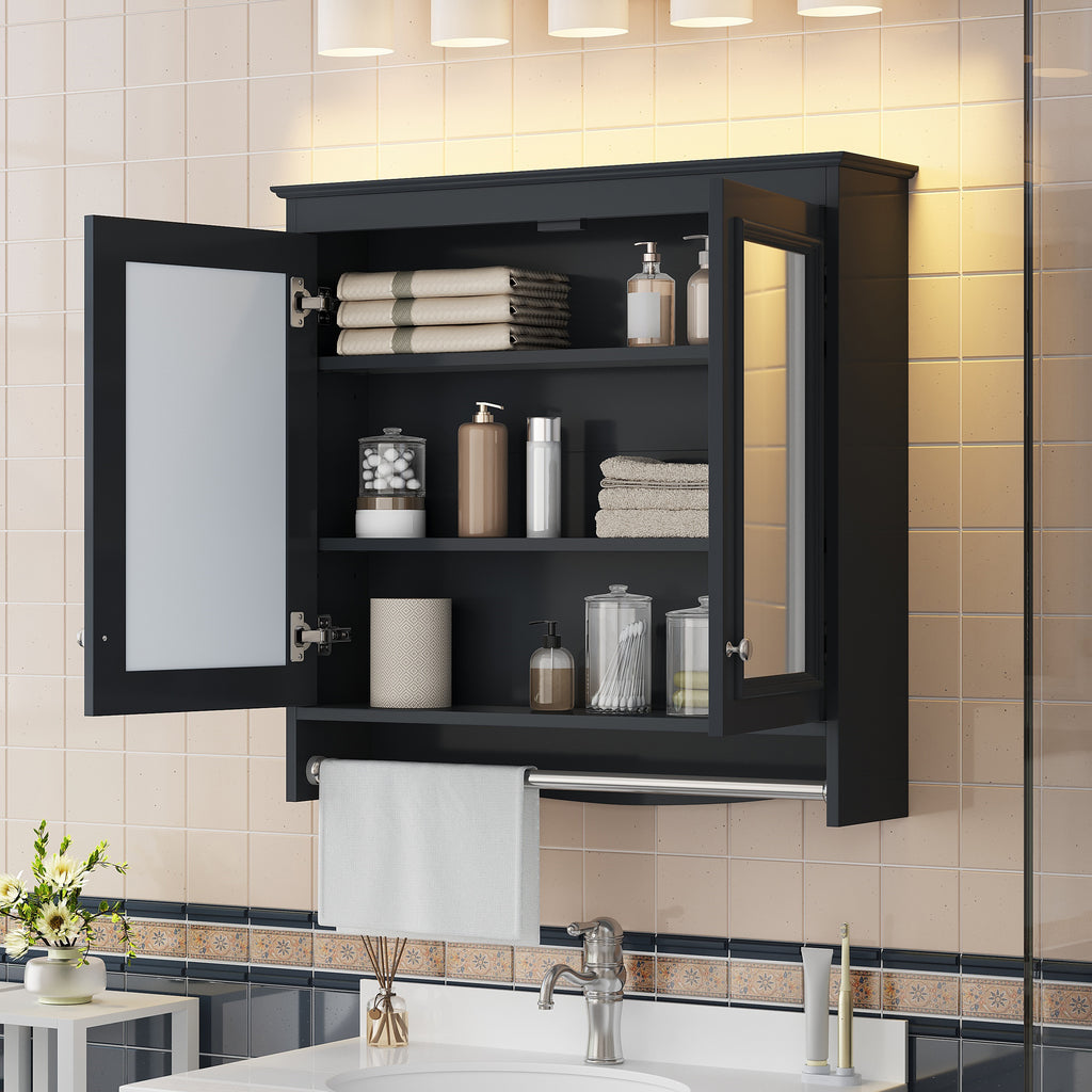 3-in-1 Bathroom Mirror Cabinet