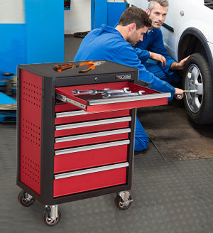 7-Drawer Rolling Tool Chest with Locking Wheels