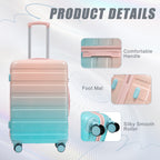 20"/24"/28" 3-Piece Hard Case Luggage Set