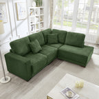 93" Sectional Sofa with Reversible Chaise Lounge
