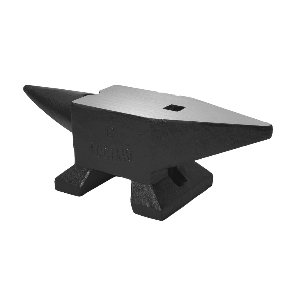 Cast Steel Anvil - 22 Lbs Single Horn Blacksmith Tool