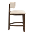 26" Counter Height Bar Stool, Upholstered Counter Stools (Set of 2)