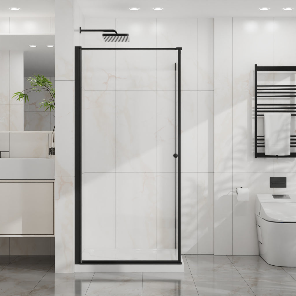 Goodyo Shower Enclosure Frameless 36 in. D x 36 in. W x 72 in. H