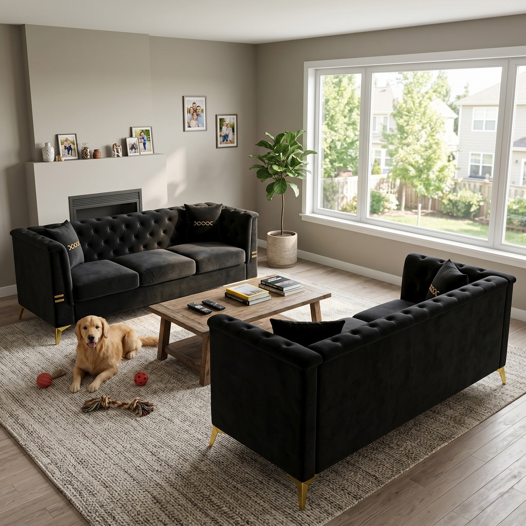 FX-P83 2PC Sofa