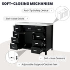 47" Bathroom Vanity without Sink, Cabinet Only