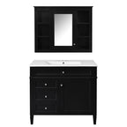 36'' Bathroom Vanity with Medicine Cabinet