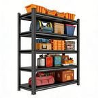 5-Tier Adjustable Storage Shelves for Garage
