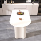 63" Modern MDF Dining Table