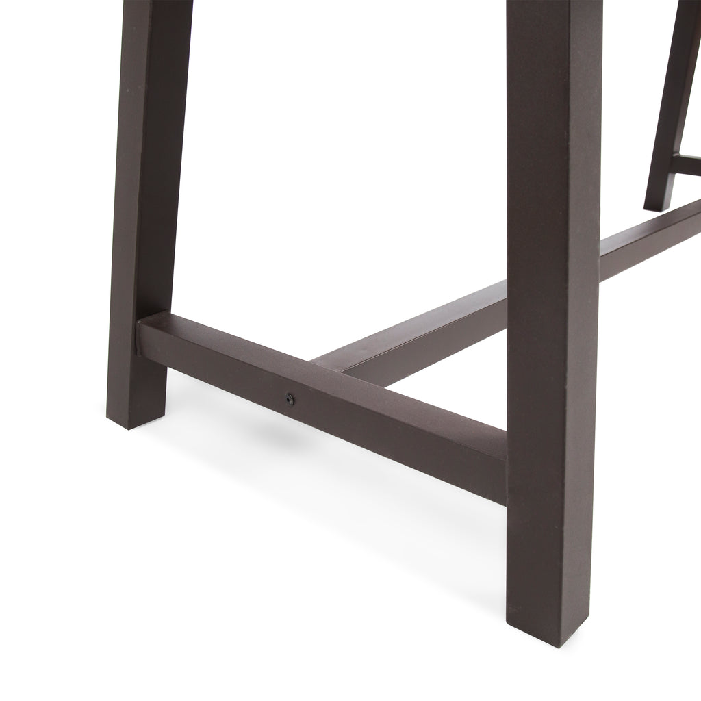 Carlie Outdoor Sandblast Finished Dining Table