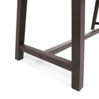 Carlie Outdoor Sandblast Finished Dining Table