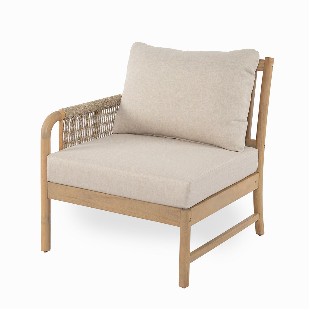 Casper Outdoor 3-Seater Sofa and Coffee Table Set