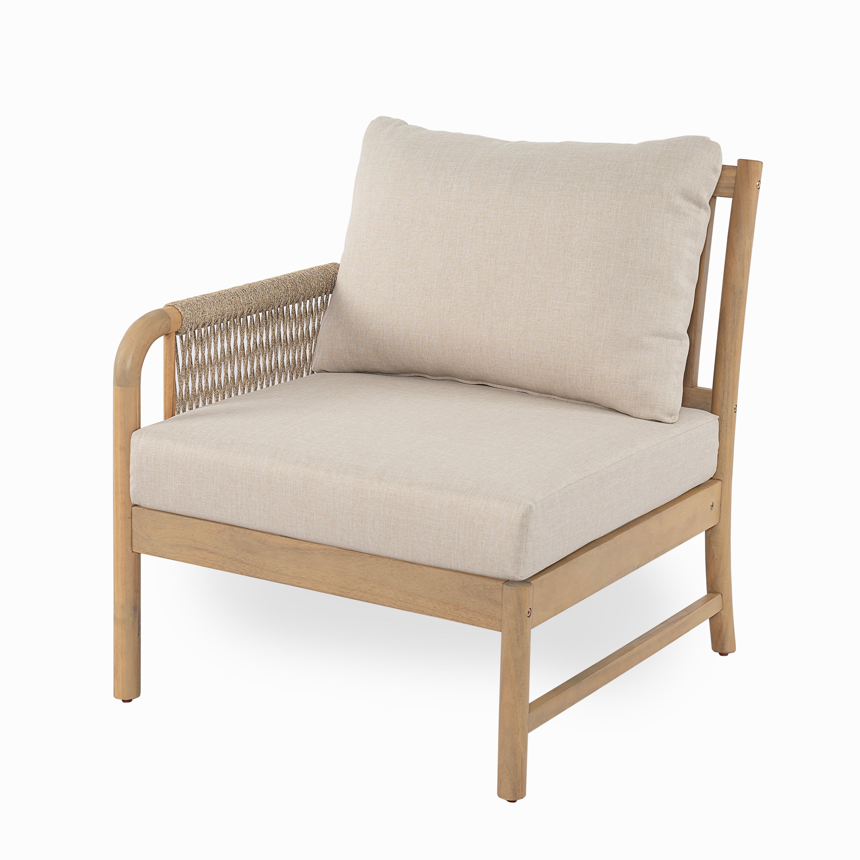 Casper Outdoor 3-Seater Sofa and Coffee Table Set