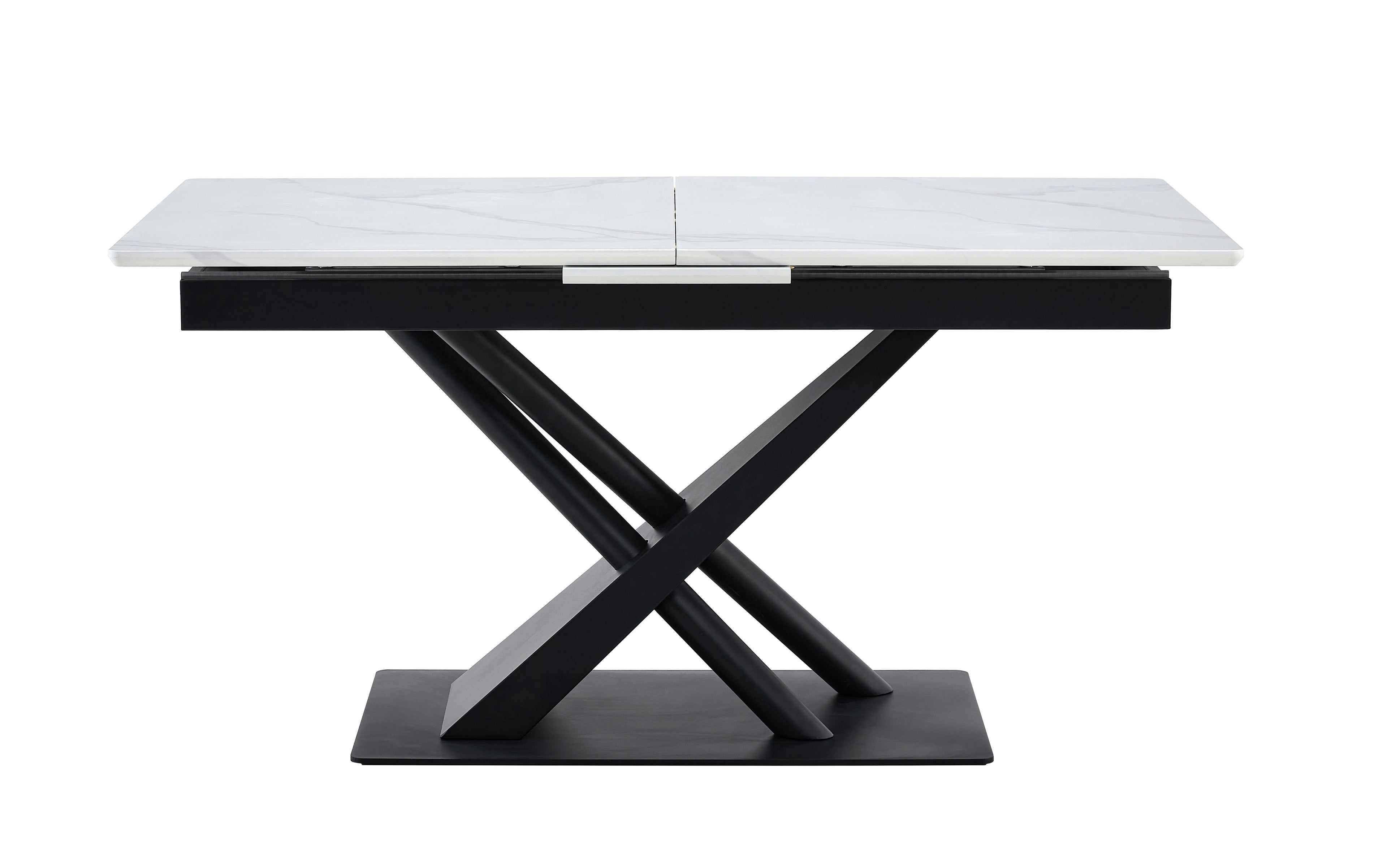 Modern Dining Table with Extendable Functionality