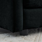 Chenille Fabric Ottomans Footrest