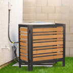 3-Panel Outdoor Air Conditioner Fence Screen