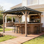 Spacious Outdoor Hardtop Gazebo