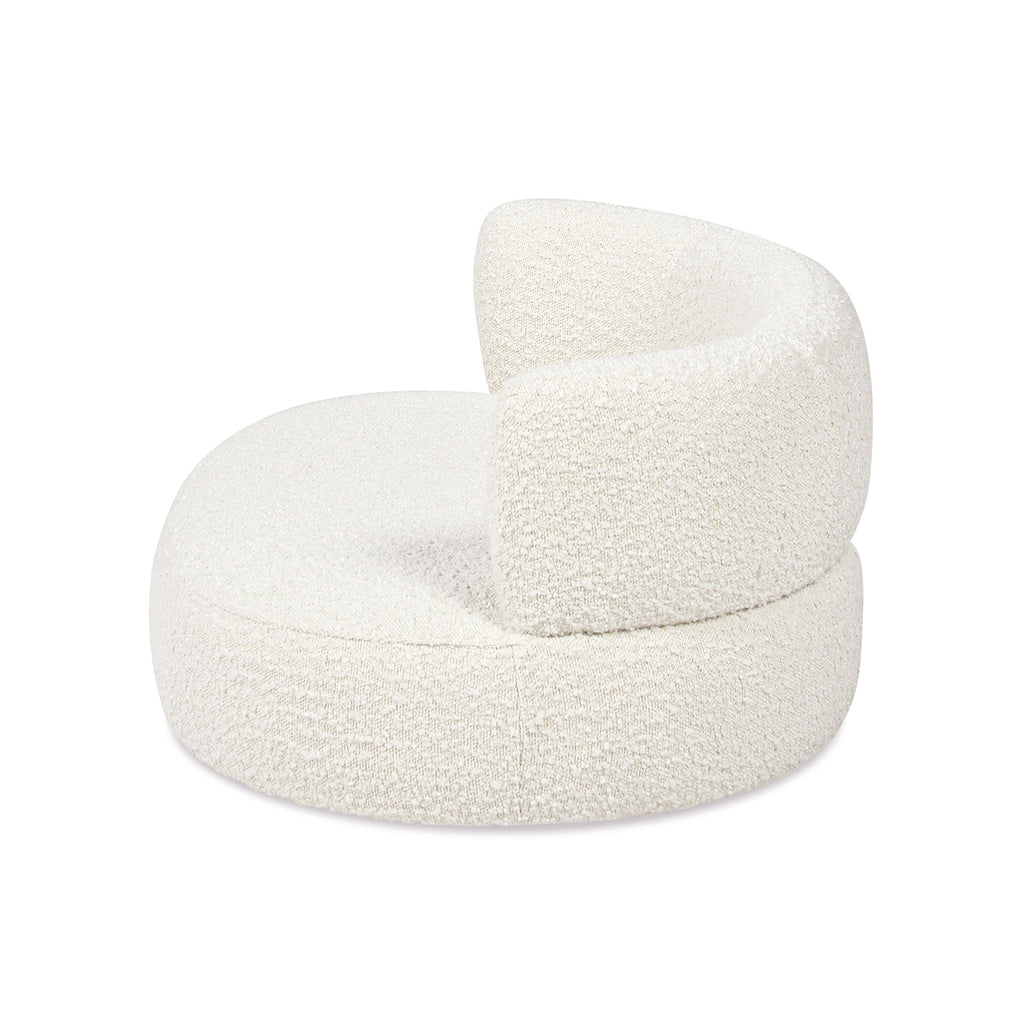 Shep 36" Curved Dog Sofa Bed, Medium