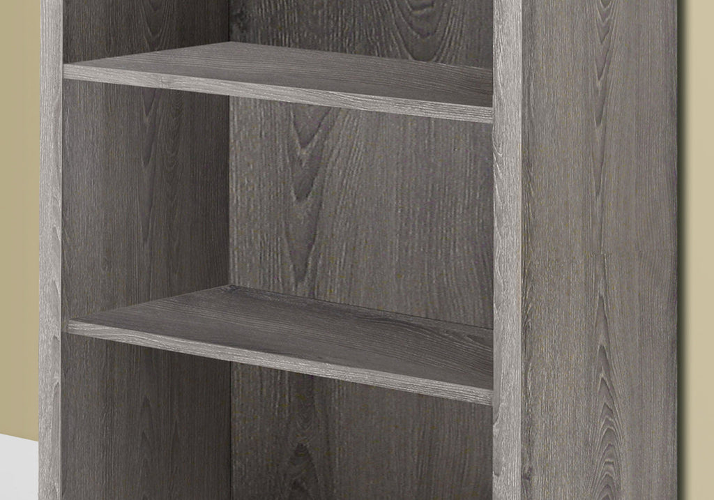 Bookshelf, Bookcase, Etagere, 5 Tier, 48"h, Office, Bedroom