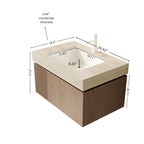 MURI 30" Bathroom Vanity & Sink