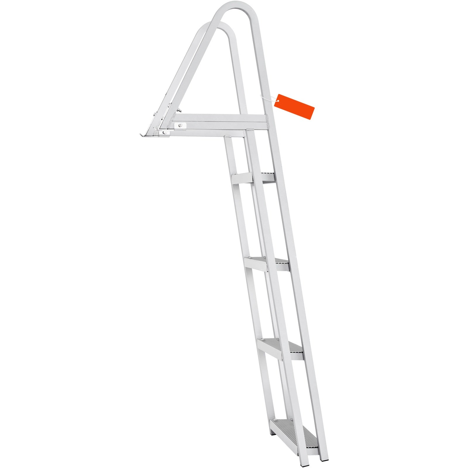 Removable 4-Step Dock Ladder with 350 lbs Load Capacity