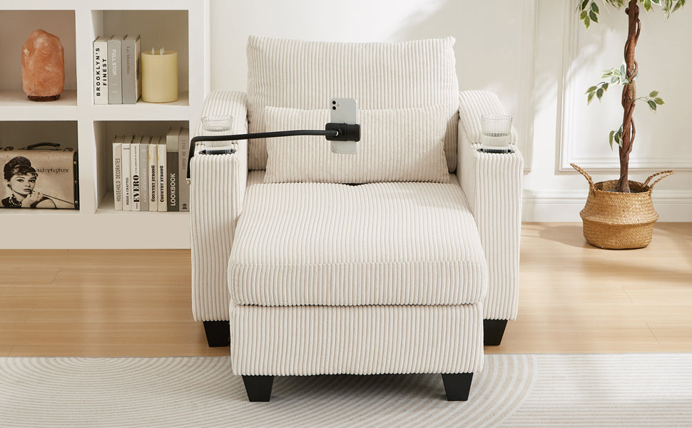Convertible Chaise Lounge Sofa Bed