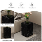MDF Table - 11.8 x 11.8 x 19.6 Inch