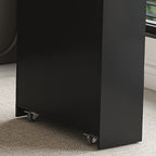 80-Inch Expandable Kitchen Island with Dining Table