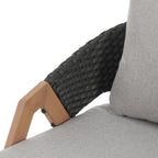Patio Chair with Cushions (Set of 2)