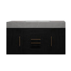 39.4 Inches Single Contemporary Floating Bathroom Vanity