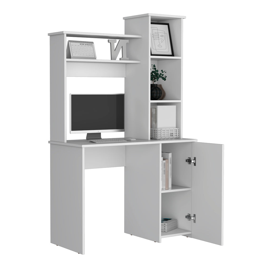 Carson Computer Desk with Hutch