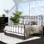 Transitional Style Antique Bed