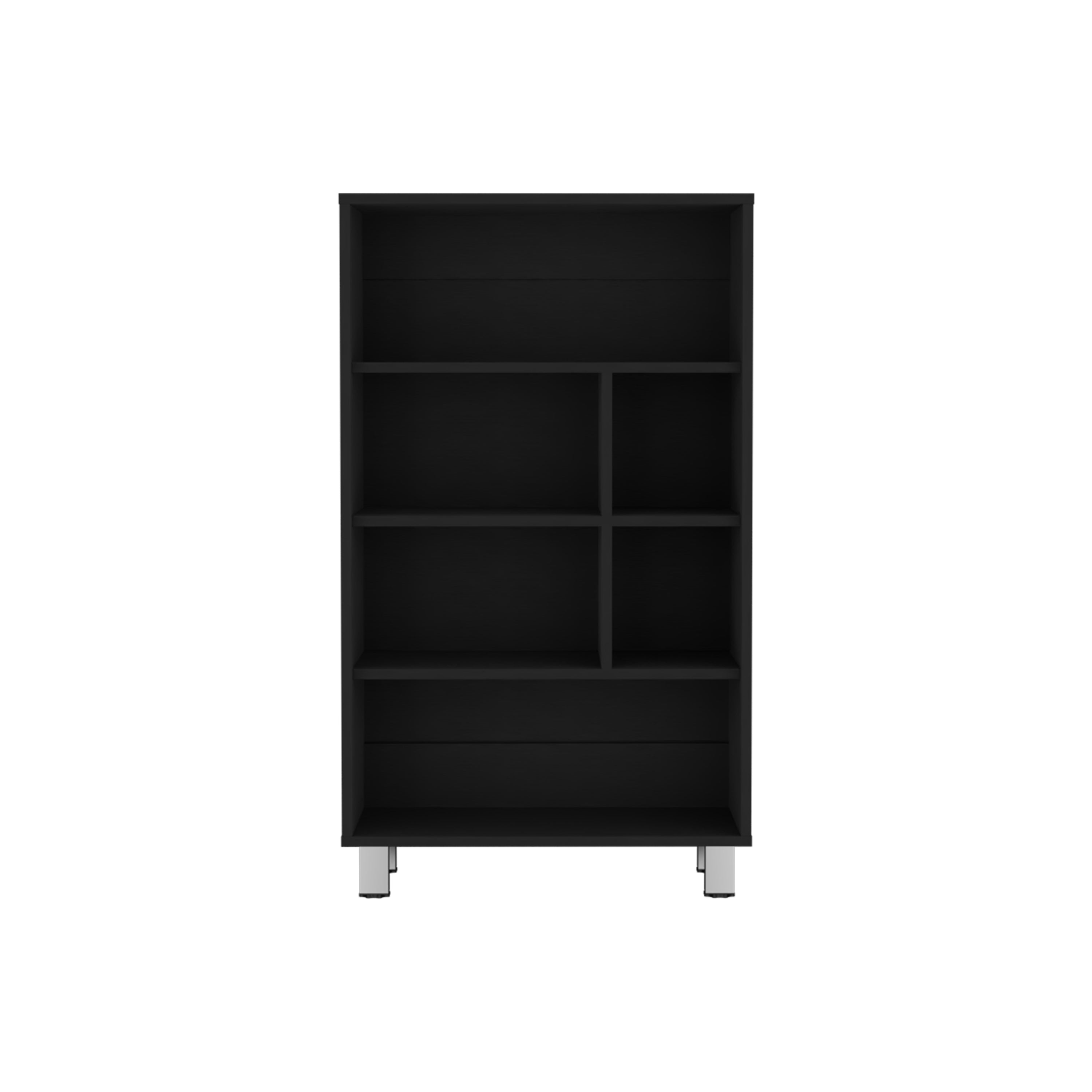40.6" High Bookcase with 6 Shelves
