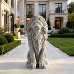 24.61" H Outdoor Lion Statue