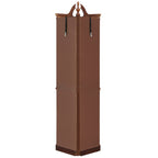 Walnut Corner Curio Cabinet with Lights