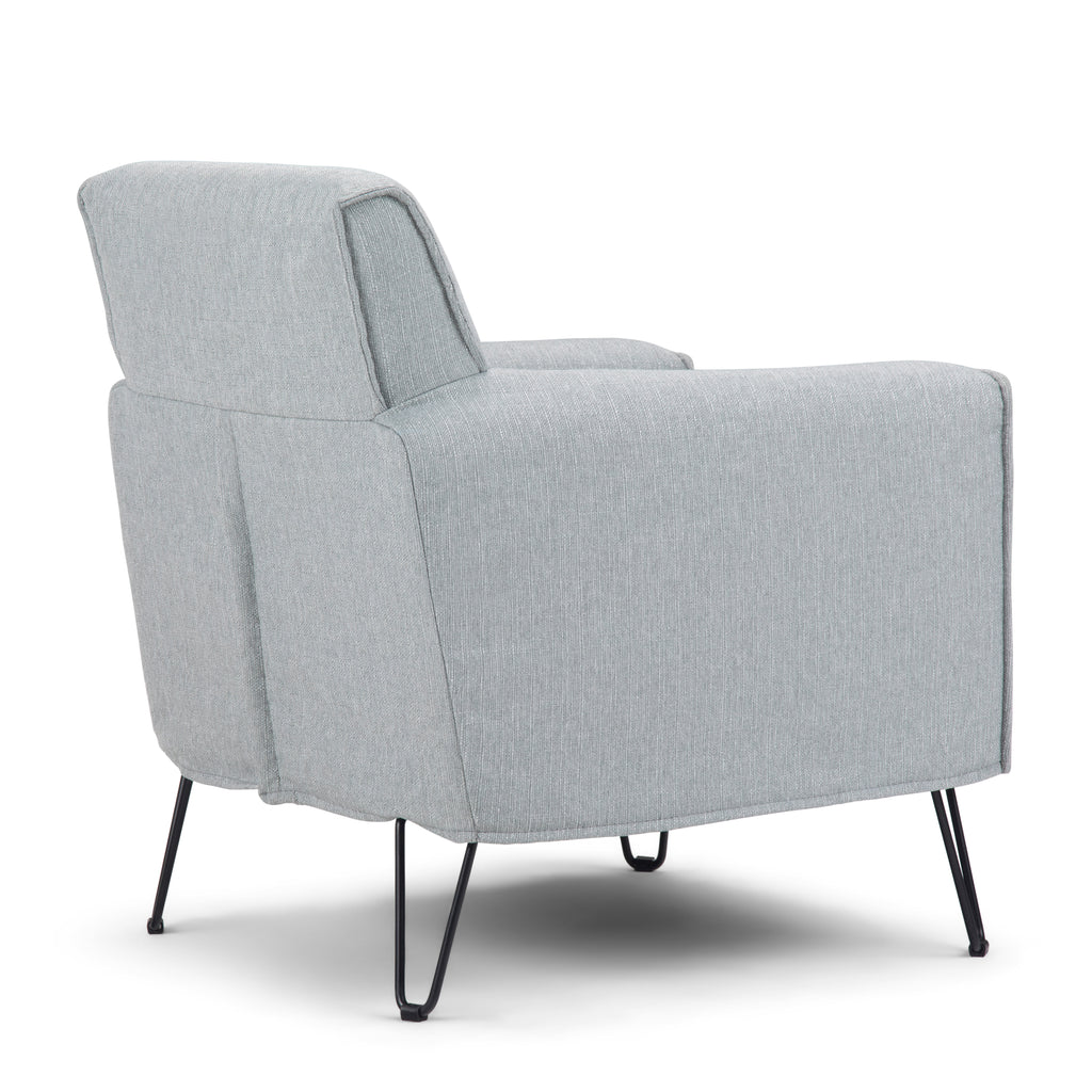 Warren Accent Chair with Hairpin Legs
