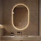 48*30 Inch Smart Wall Mounted LED Bathroom Mirror