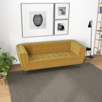 Addison Large Teal Velvet Sofa