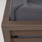 Oana 2-Piece Love Seat Set - Dark