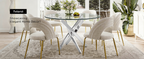 Modern Round Glass Table