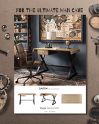 Danton Rectangular Writing Desk