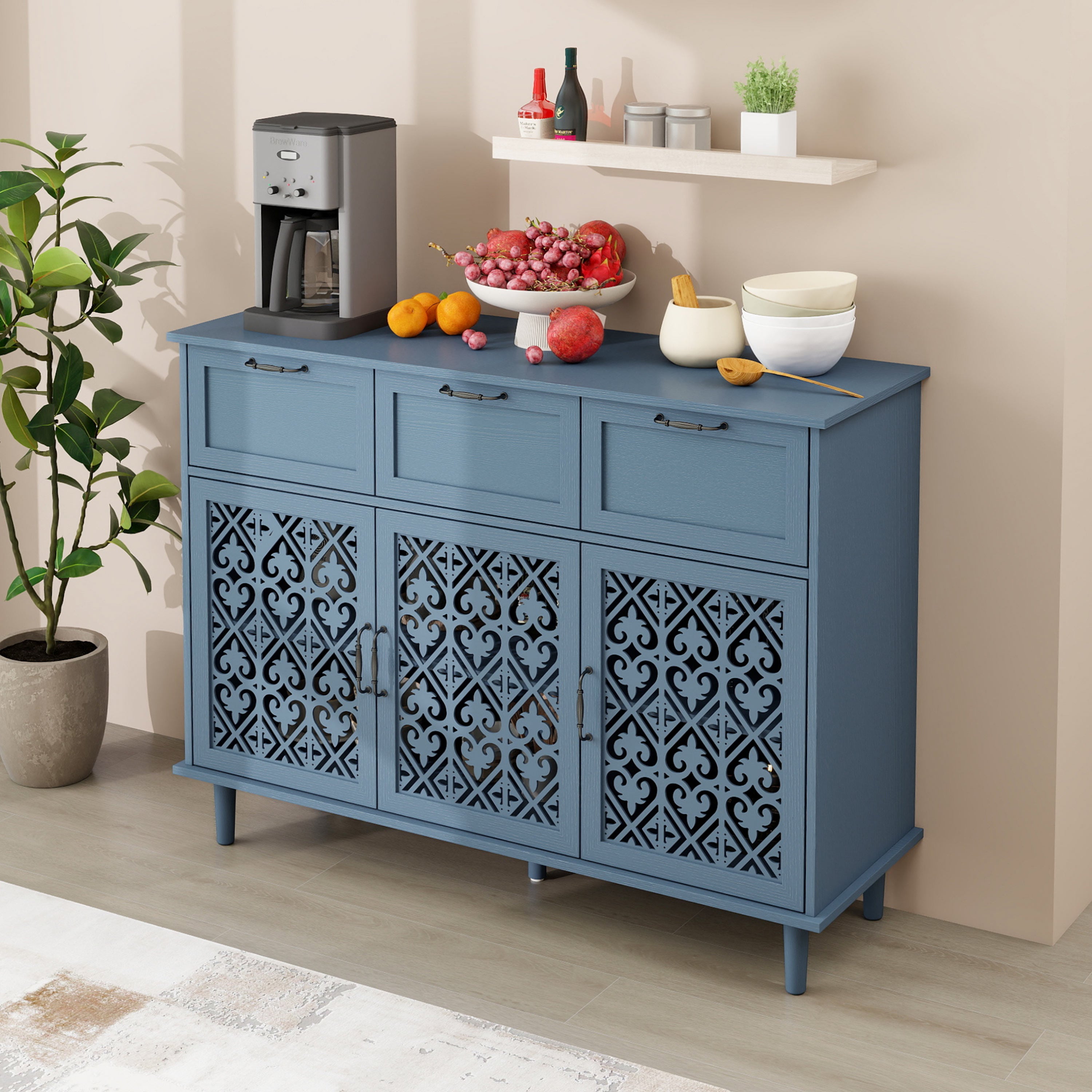 3 Door 3 Drawer Cabinet